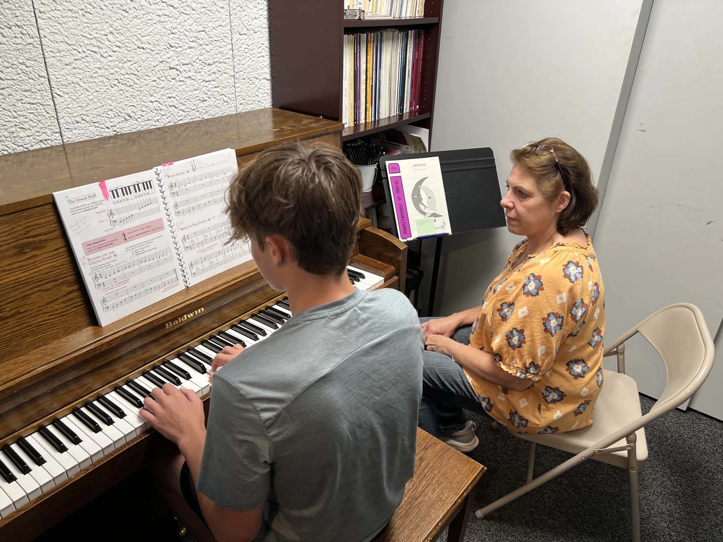 Private piano voice or drum lesson at Music Land in Bel Air Maryland
