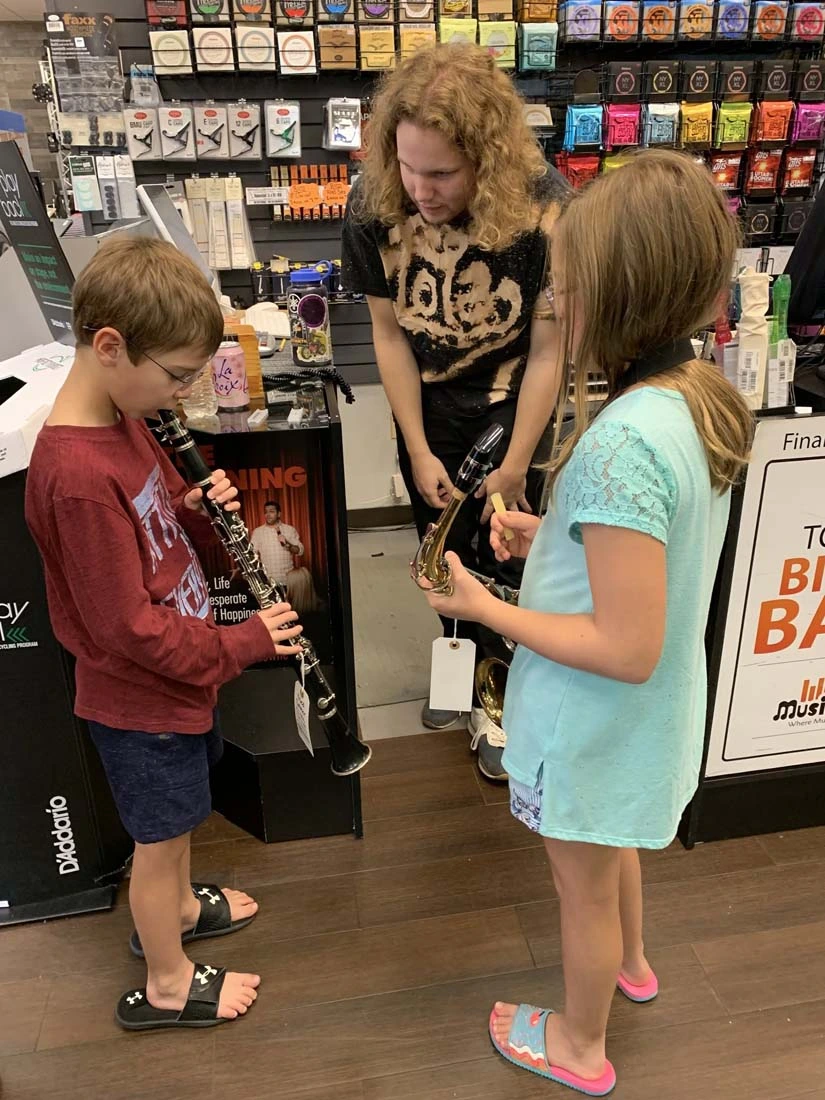 School band and orchestra rental help at Music Land in Bel Air Maryland