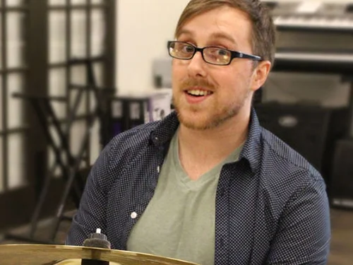 Dan Vaughan, music instructor at Music Land in Bel Air, MD